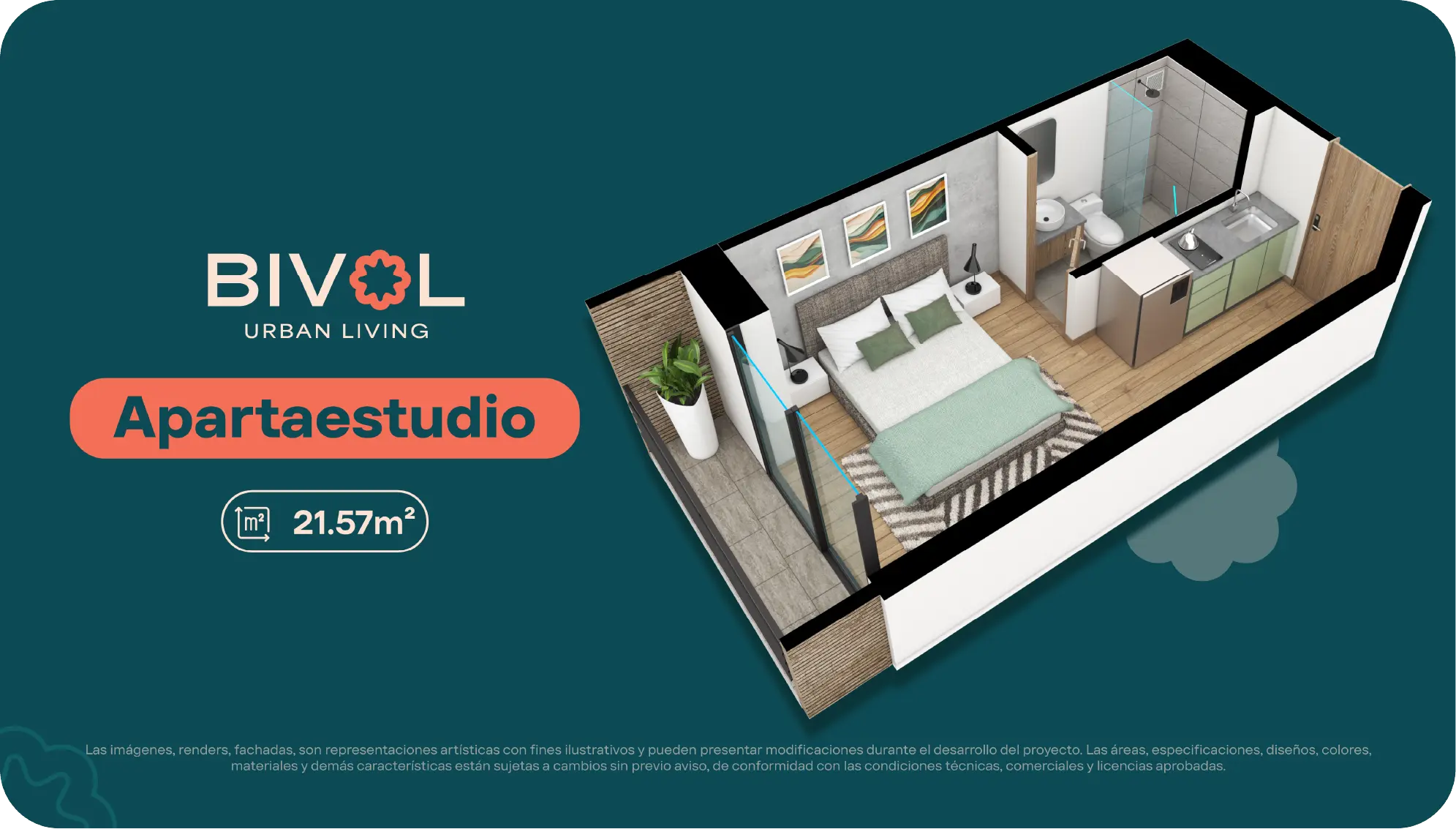 1 Apartaestudio