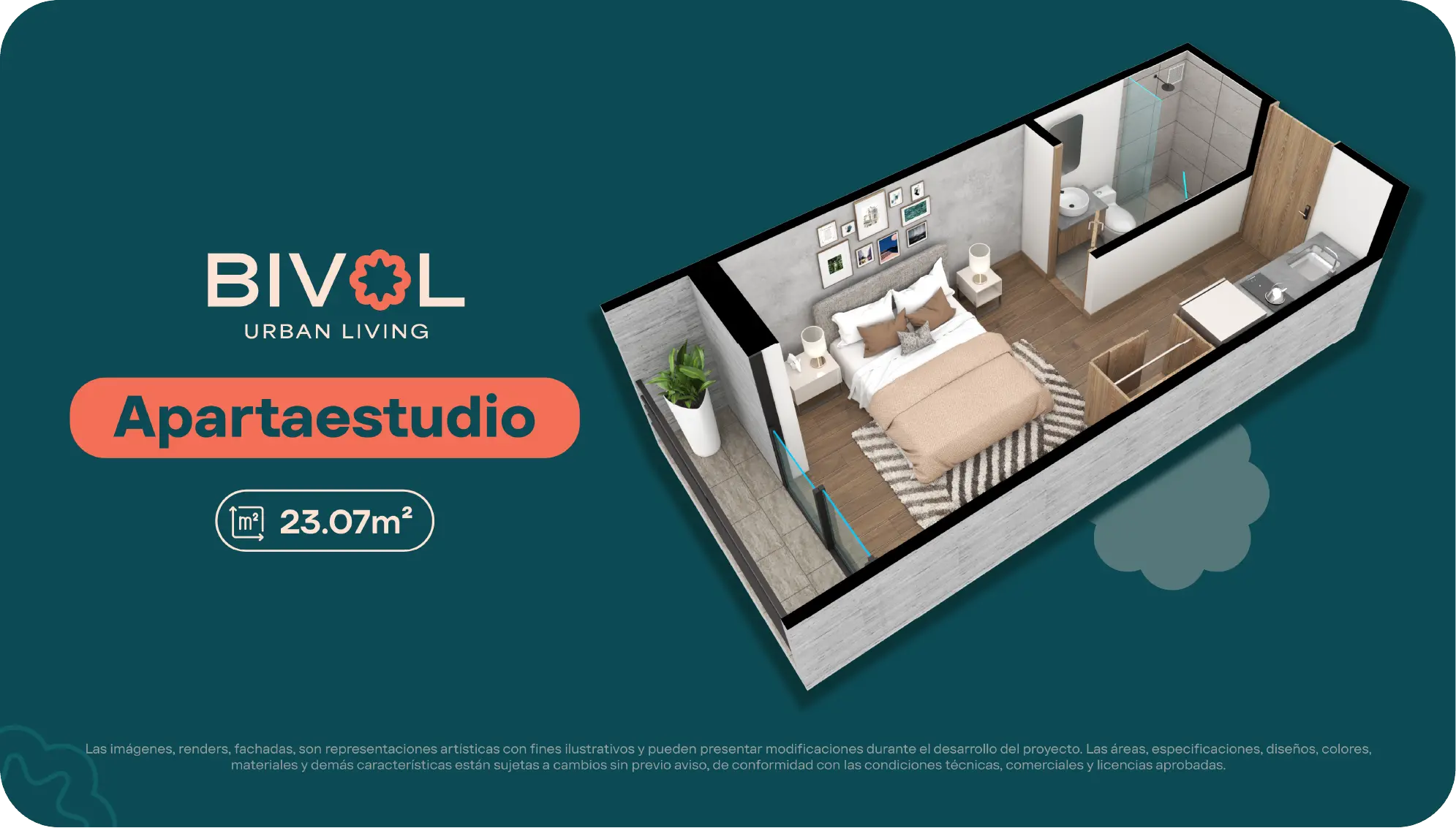 5 Apartaestudio