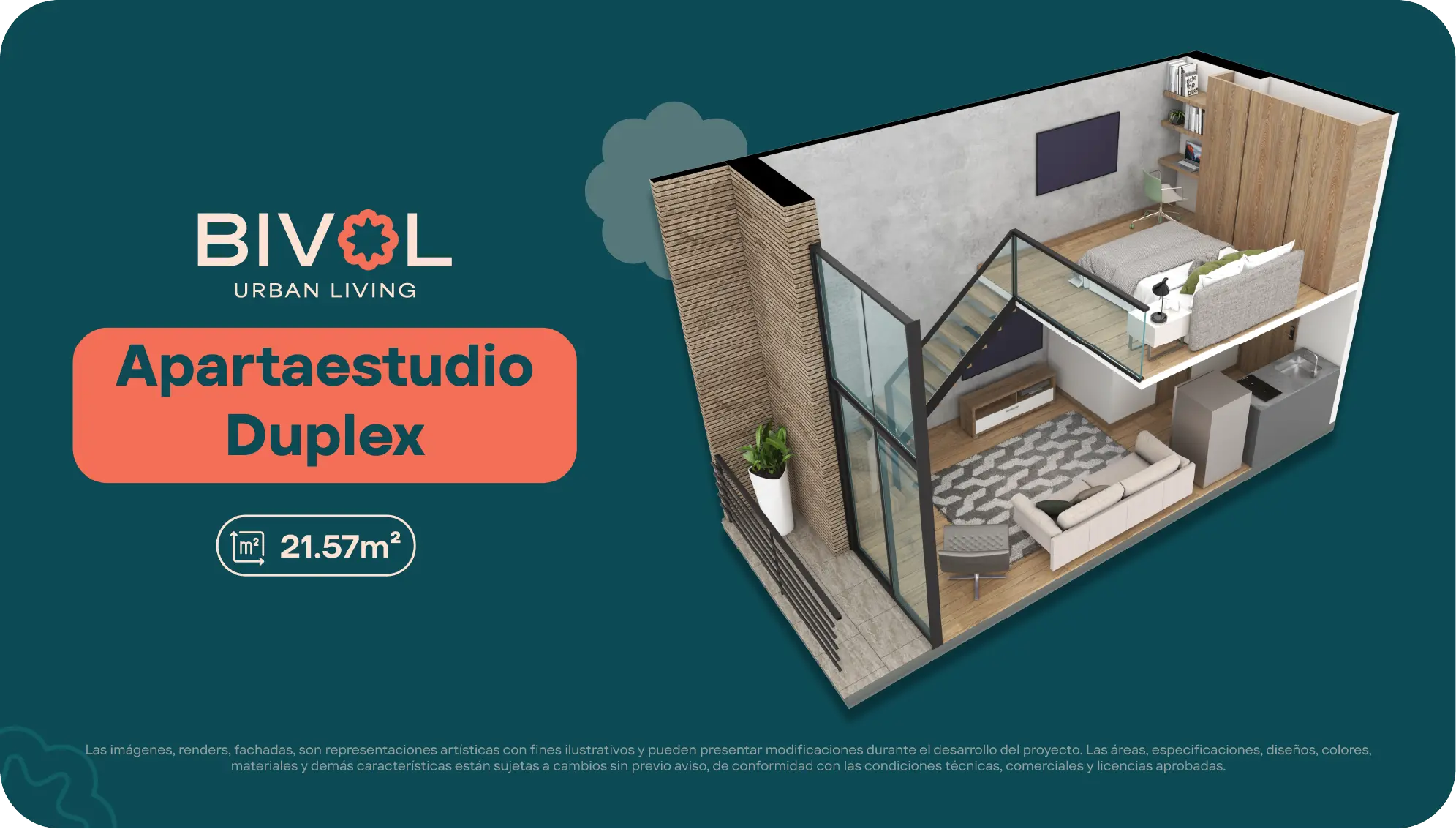 6 Apartaestudio Duplex