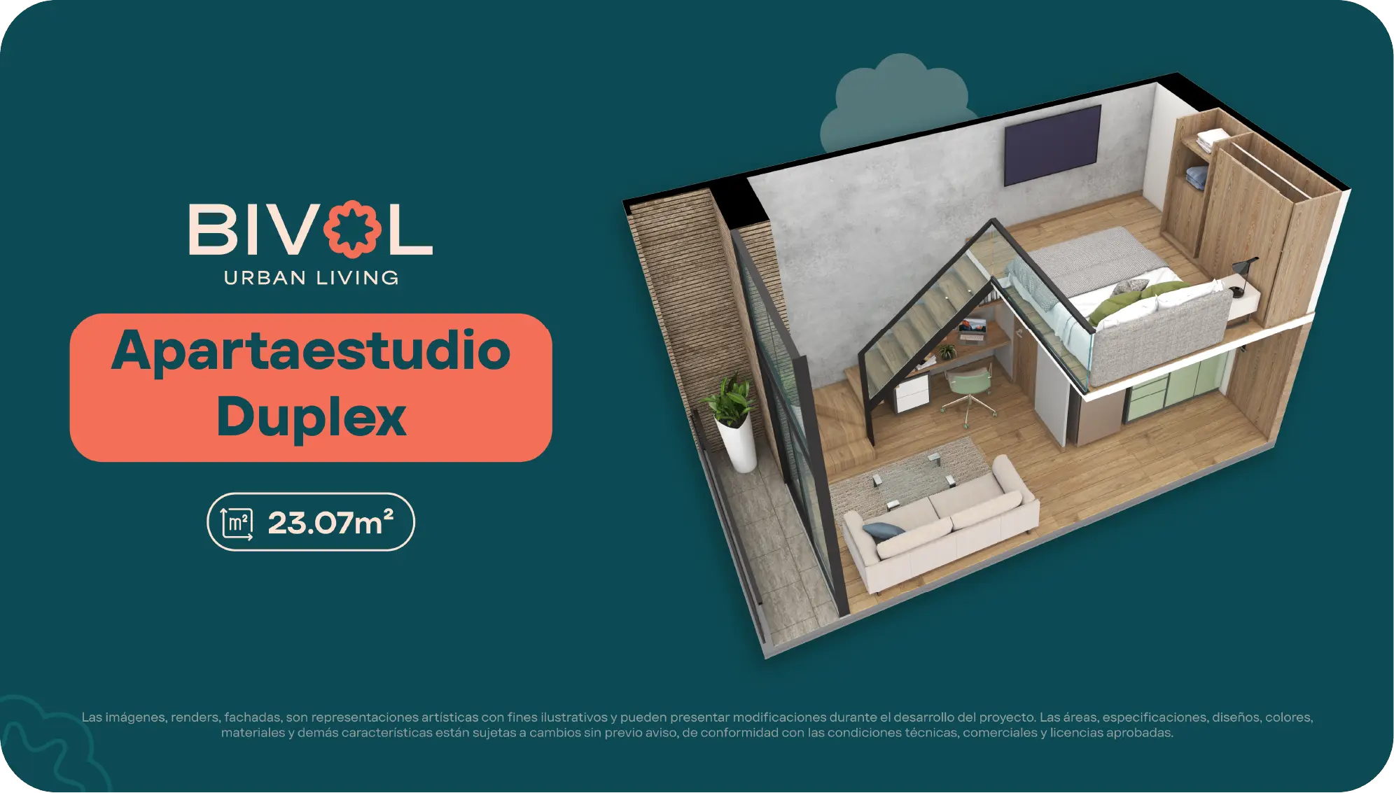 8 Apartaestudio Duplex